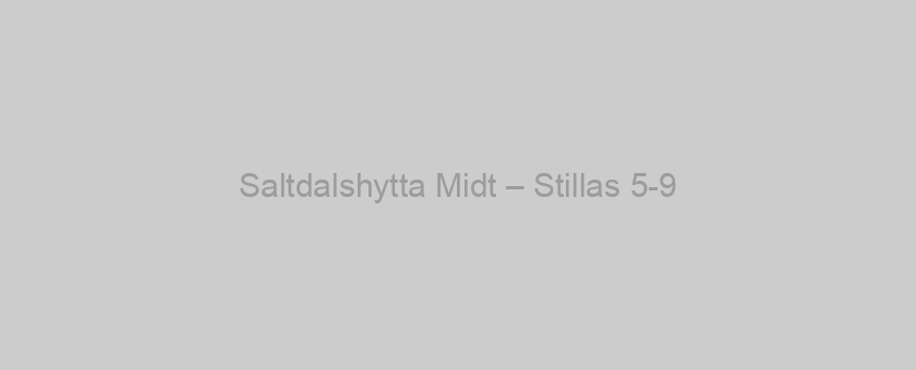 Saltdalshytta Midt – Stillas 5-9